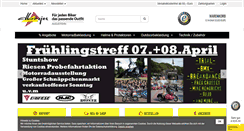 Desktop Screenshot of bekleidung-motorrad.de